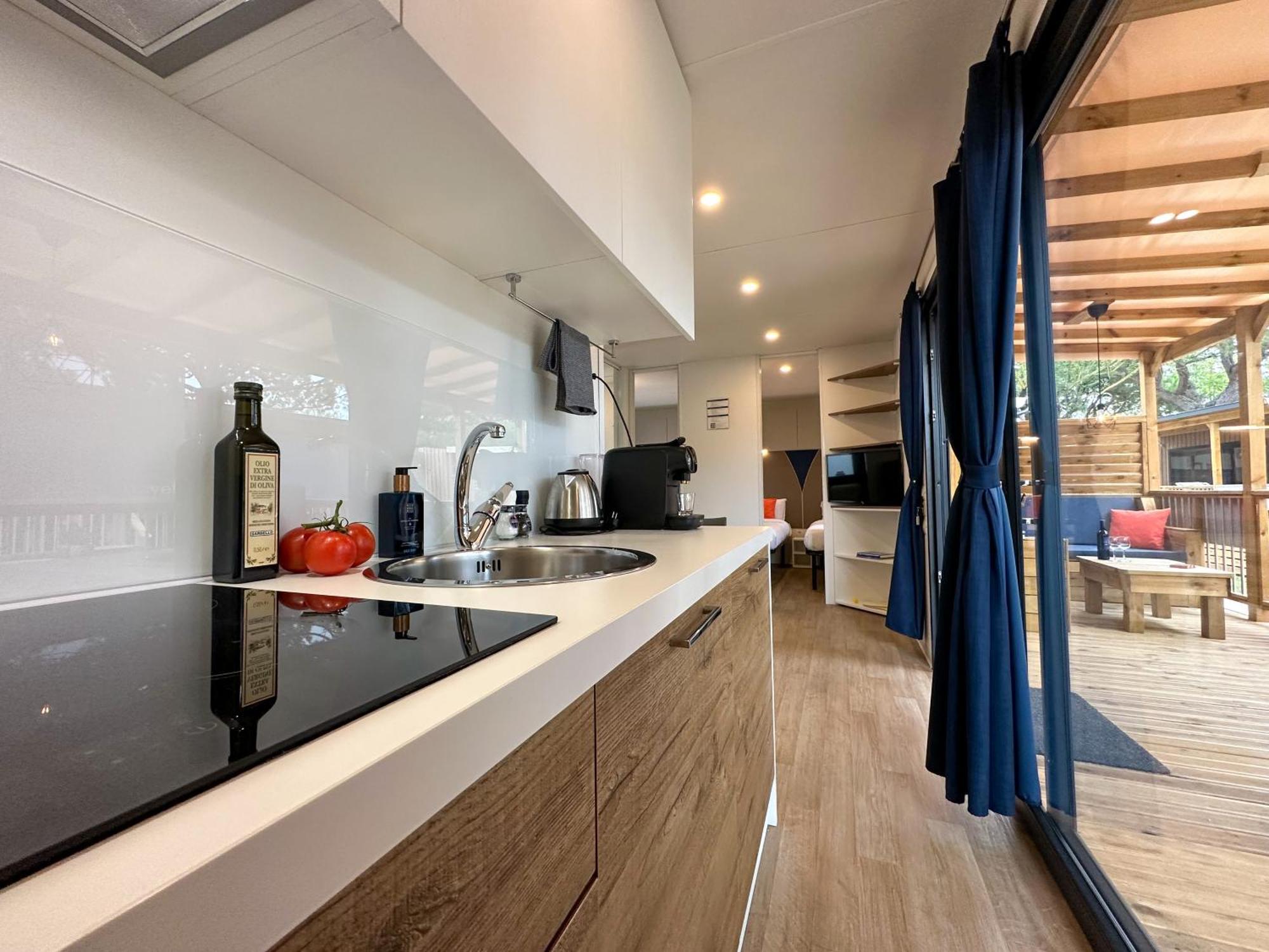 Estivo Premium Deluxe Mobile Homes On Camping Malibu Beach Lido di Jesolo Exterior photo
