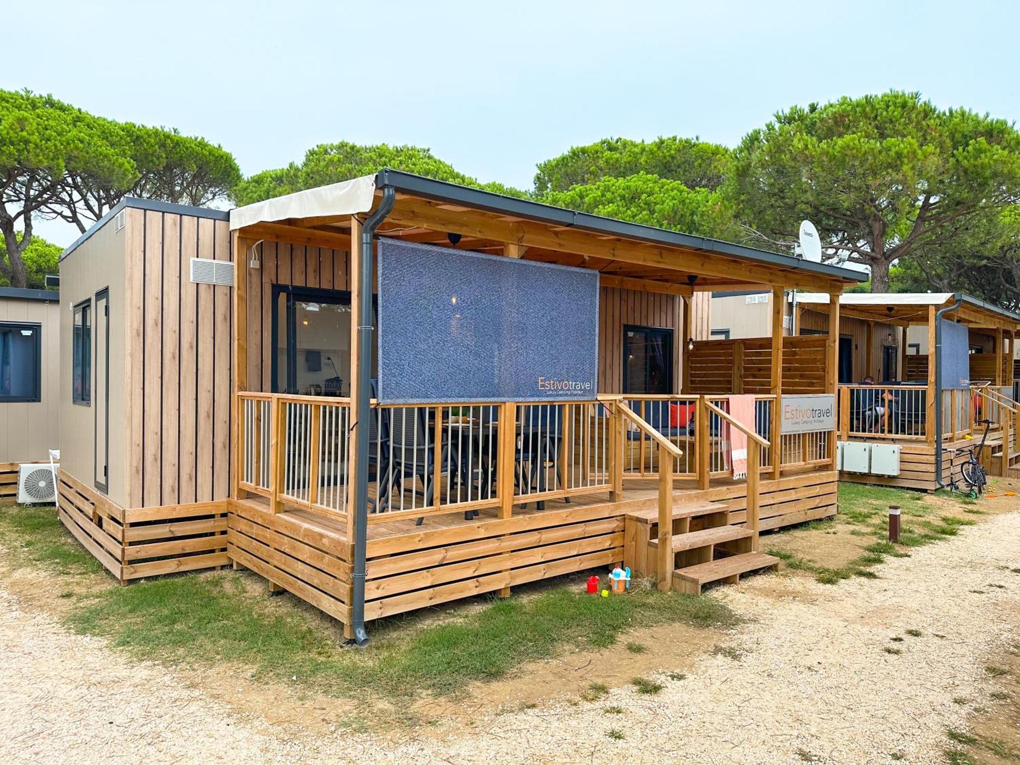 Estivo Premium Deluxe Mobile Homes On Camping Malibu Beach Lido di Jesolo Exterior photo